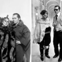 Karl Lagerfeld and Anna Piaggi | 1978 {l} 1977 {r}