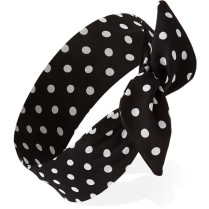 FOREVER 21 Mod Polka Dot Wire Headwrap