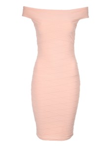JANE NORMAN Bardot Diamond Texture Dress