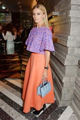 Laura Bailey in Roskanda from pre-autumn/winter 2014 collection at the Roksanda flagship store opening, London - June 10 2014